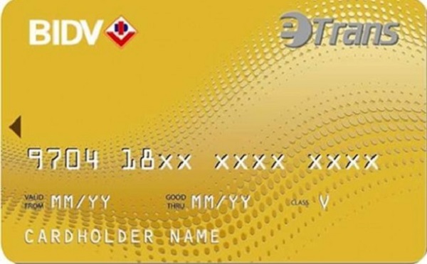 Thẻ mẫu Vàng của Ngân hàng là gì? Thẻ ATM eTrans có thể rút bao nhiêu tiền - We Escape