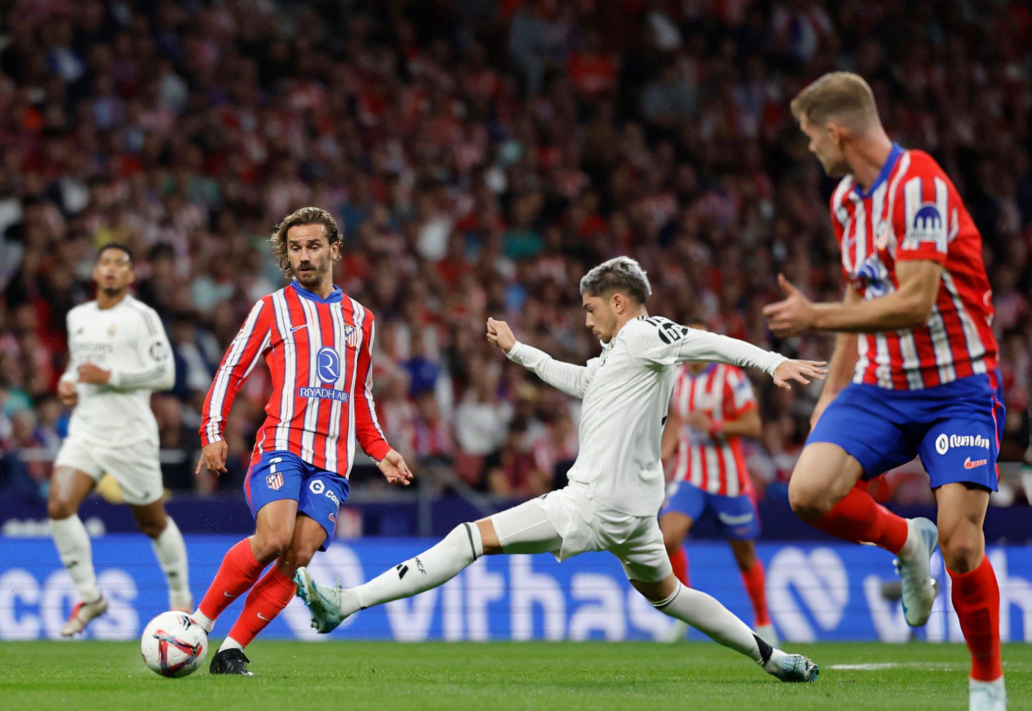 Kết quả bóng đá Atletico vs Real Madrid La Liga hôm nay